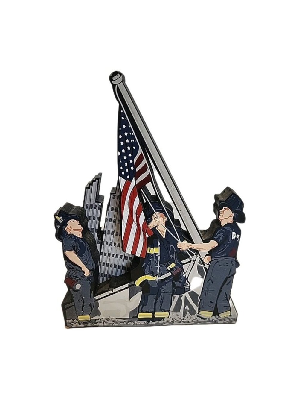 Sheila's Shelf Sitter GROUND ZERO United We Stand September 11, 2001